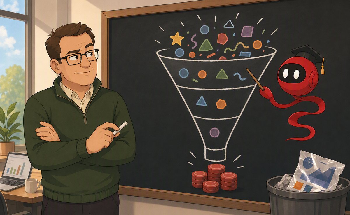 Comic panel P13 — Funnel Math You Can't Argue With
