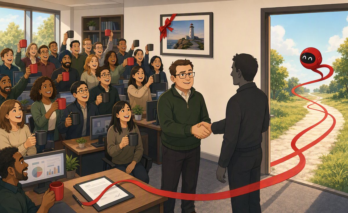 Comic panel P23 — Signed partner → selling partner.