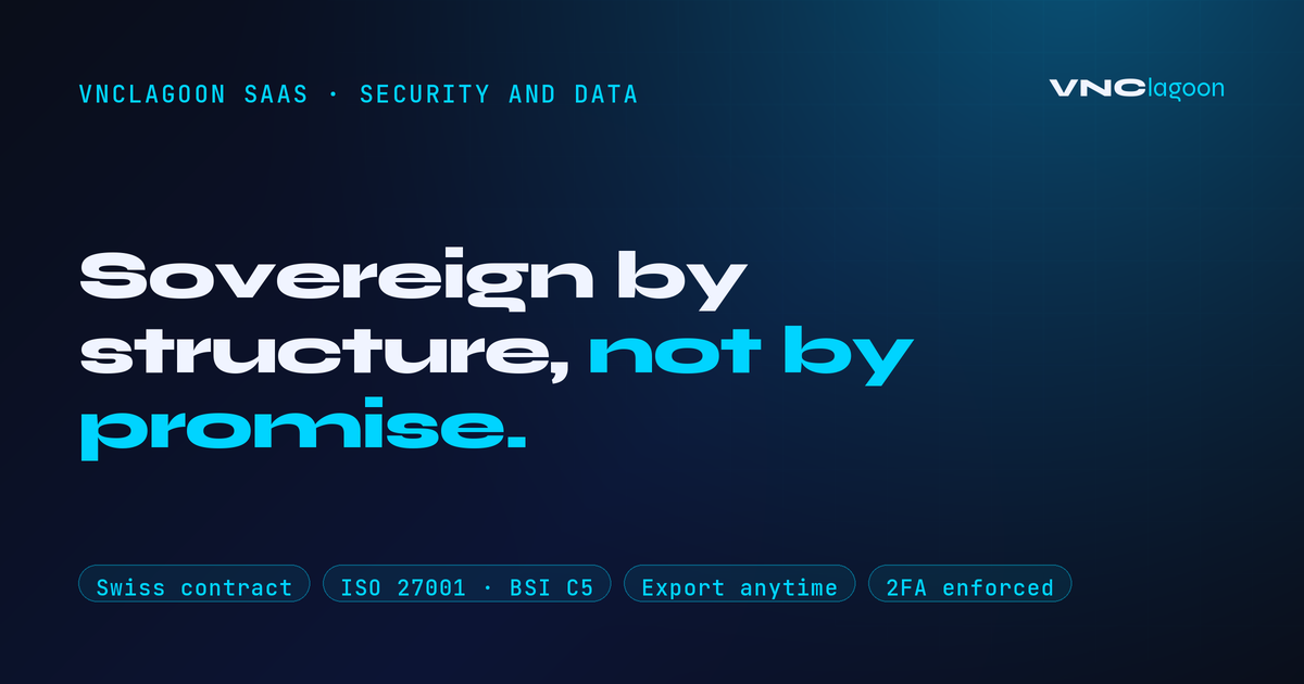 Sovereign by structure, not by promise.